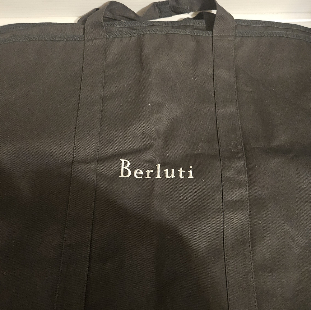 Authentic Berluti Suit Bag 39" L x 23.5" W – Travel Garment Bag - Picture 2 of 4